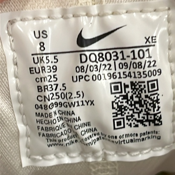 Nike Air Huarache Sneakers White / offwhite Size 8 - Picture 7 of 11